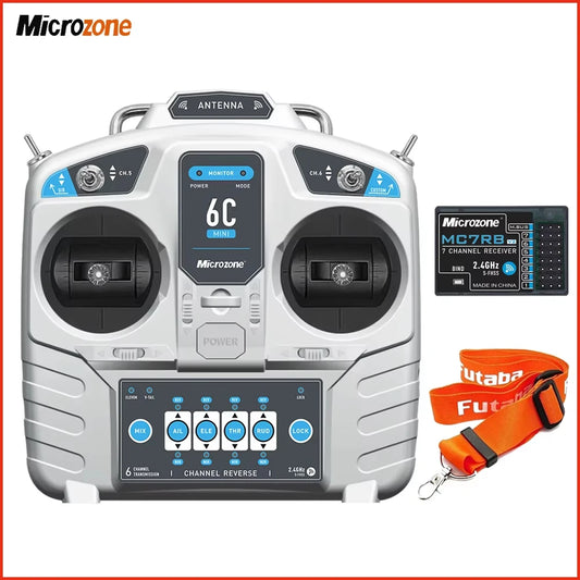 6CH Controller 2.4G Transmitter Receiver for RC Fixed Wing Car Boat