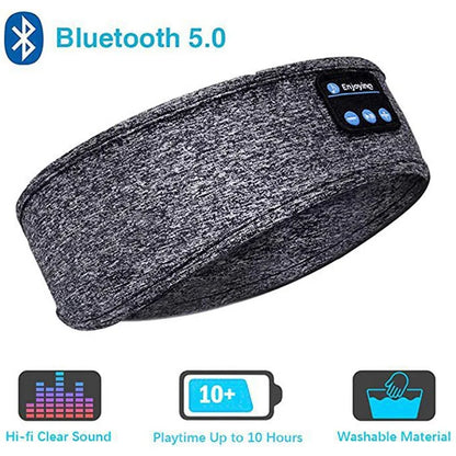 Wireless Bluetooth Music Eye Mask Headphones Anti-noise Sports Headband