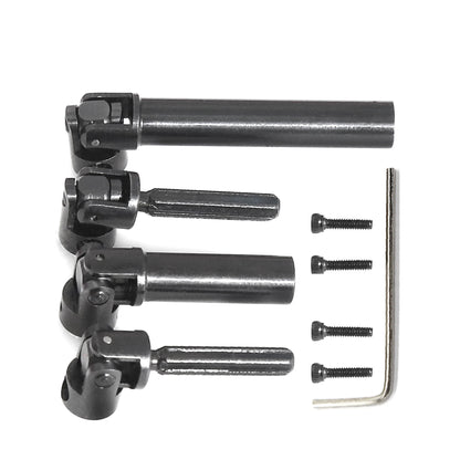 RED SPIDER 2pcs Steel Drive Shafts for Axial SCX24 Chevy Wrangler Bronco