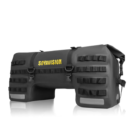 Waterproof Motorcycle Tail Bag 20L–100L Rear Seat Travel Luggage Pannier