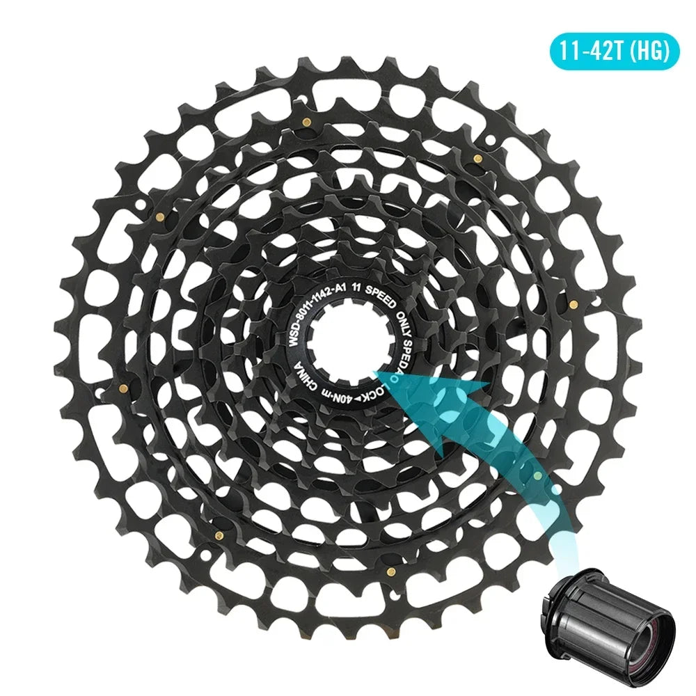 SPEDAO 11 Speed MTB Cassette HG 10–36T 10–42T CNC Compatible Shimano M8000 - EXPROTAS