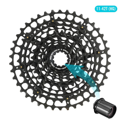 SPEDAO 11 Speed MTB Cassette HG 10–36T 10–42T CNC Compatible Shimano M8000 - EXPROTAS