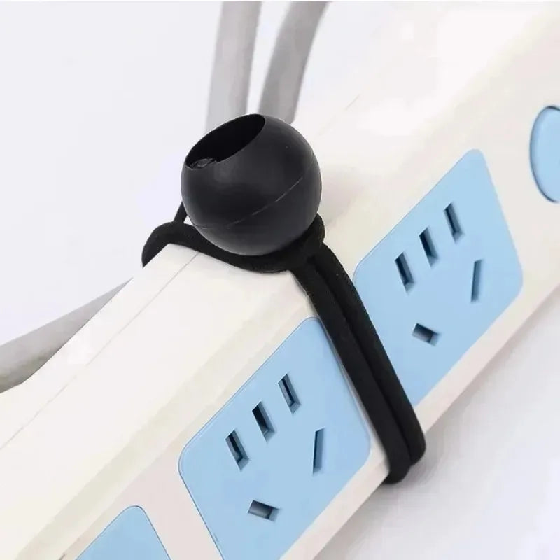 Elastic Bungee Ball Ties Heavy Duty Tarp Tie Down for Tent Awning Cargo