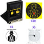 BB & Nerf Soft Bullet Trap Target w/ Spinner + Paper Targets Indoor Use