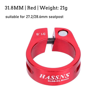 Seatpost Clamp HASSNS 31.8/34.9mm for 27.2/28.6/31.6mm MTB Dropper Post