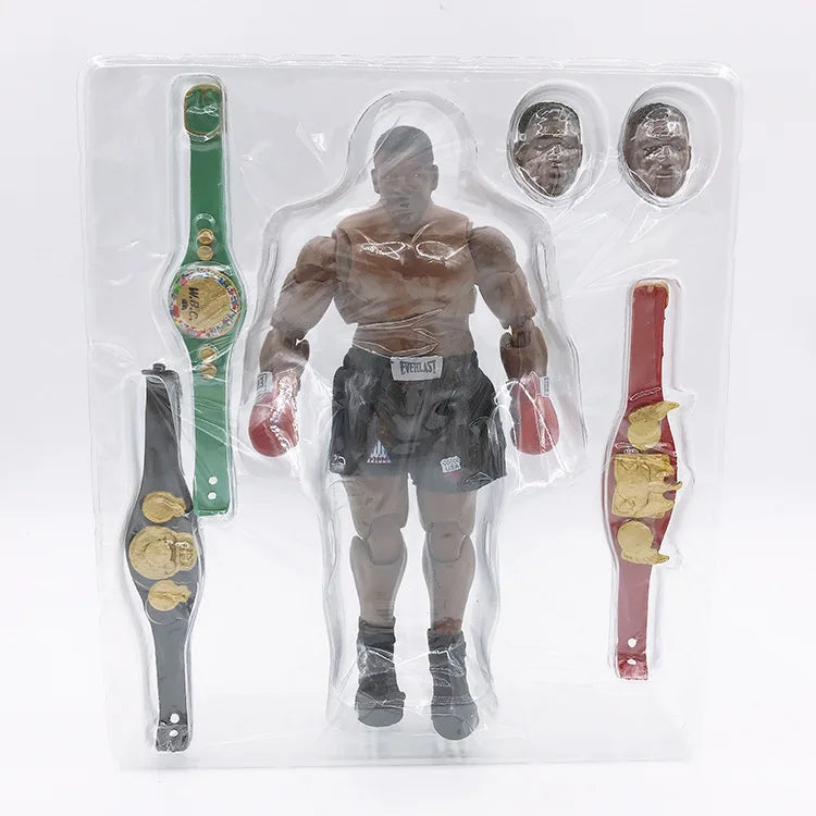 Storm Toys Mike Tyson Boxing Figure Three Head Sculpt Collectible Model