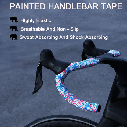 Road Bike Handlebar Tape BUCKLOS Cushioned Comfort Summer Bar Wrap