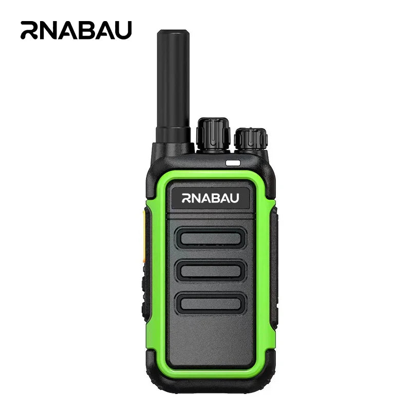 2Pcs Walkie Talkie Long Range Two Way Radio Portable UHF Talkies