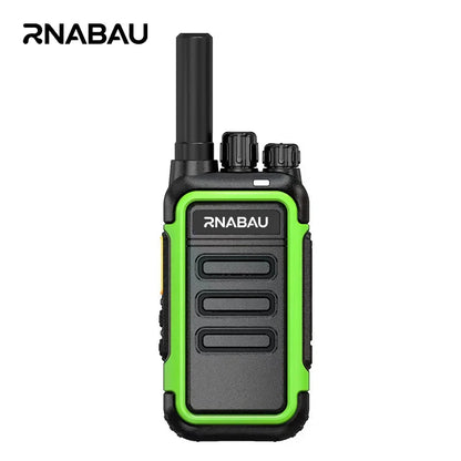 2Pcs Walkie Talkie Long Range Two Way Radio Portable UHF Talkies