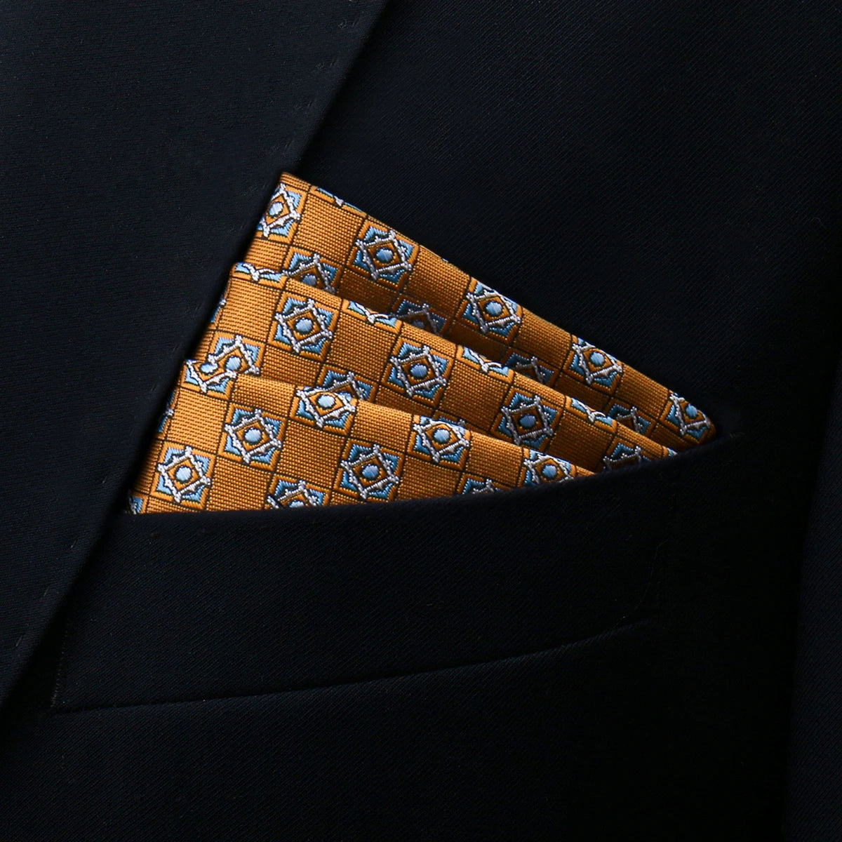 Mens Pocket Square Handkerchief Solid Satin Wedding Accessories