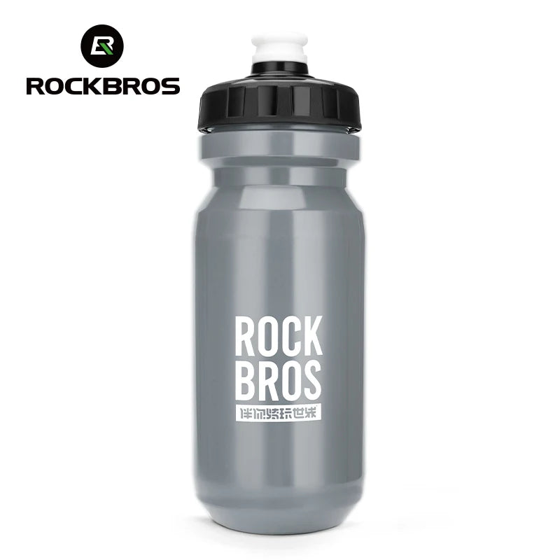 ROCKBROS Bicycle Water Bottle 600ml PP Sports Cycling Squeeze Cup Outdoor Hiking