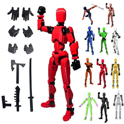 Action Doll Titan T13 Mobile Transformation Robot Toy for Kids
