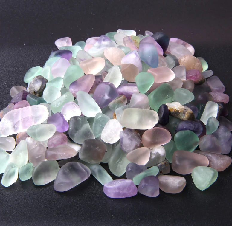 Natural Crystal Pebbles 100g Fish Tank Aquarium Decor Agate Chips