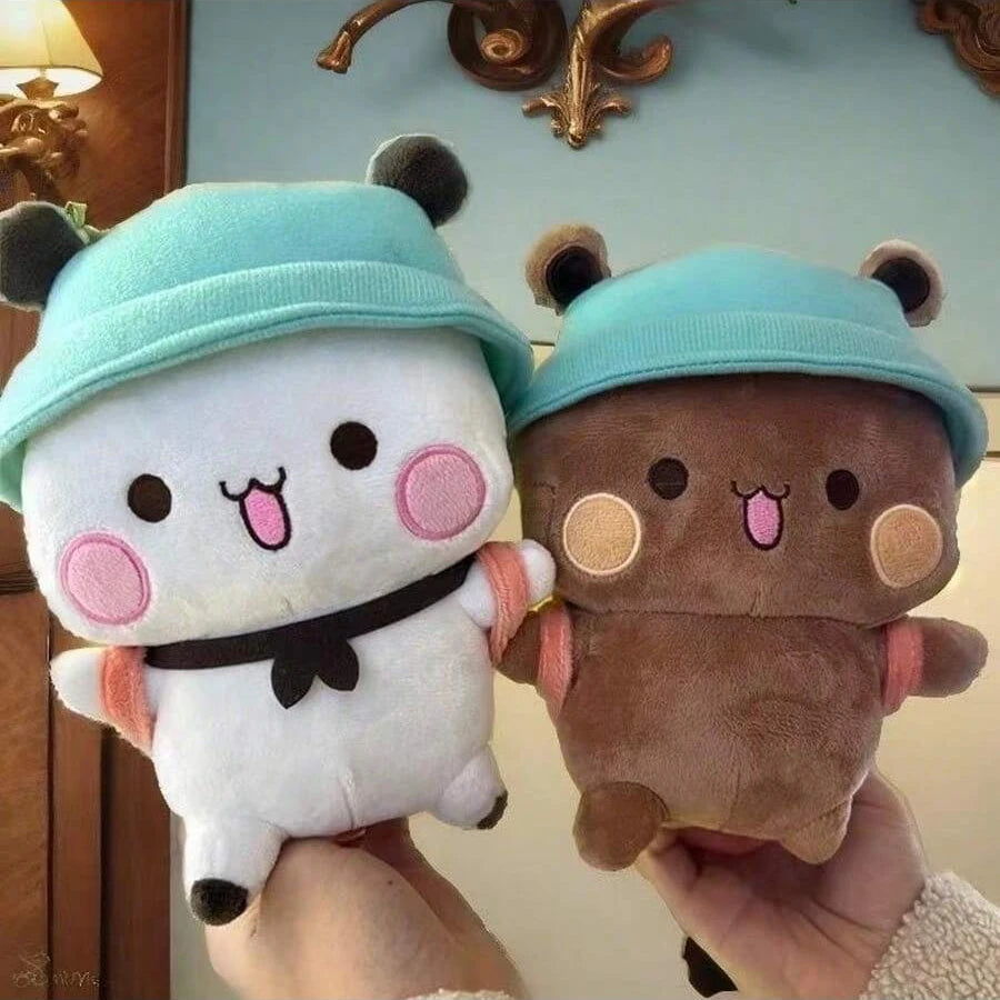 Yier Panda Bear Plush Dolls Soft Bubu Dudu Cartoon Stuffed Pillow