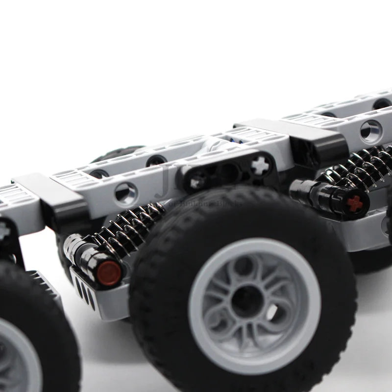 High-tech Car Wheels 119pcs Building Blocks Technic Axles Accessories
