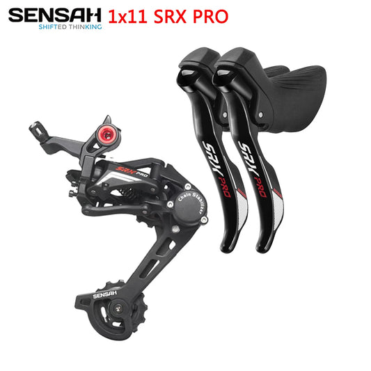 SENSAH SRX PRO 1x11 Speed, 11s Road Groupset, R/L Shifter + Rear Derailleurs, gravel-bikes Cyclo-Cross-EXPROTAS