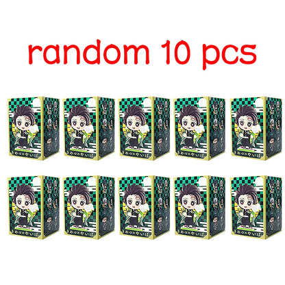 Demon Slayer Blind Box Figure Tanjiro Nezuko Anime PVC Collectible Toy