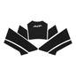 Rubber Fuel Tank Pads Protection Stickers for CFMOTO 450MT - EXPROTAS
