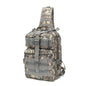 Shoulder Crossbody Bag Large Capacity with Zipper Compartments MOLLE System