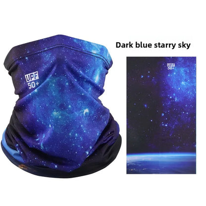Sun Protection Mask Ice Silk Neck Gaiter Breathable Cycling Fishing Scarf