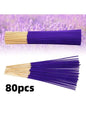80Pcs Incense Sticks Lavender Fragrance for Families Yoga and Gifts