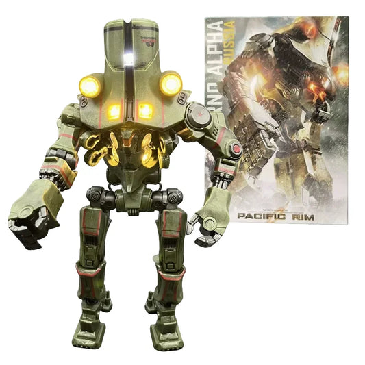 Pacific Rim Cherno Alpha Action Figure Deluxe Light Edition Черно Альфа Robot Figure Limited Mecha Model Children Birthday Gift-EXPROTAS