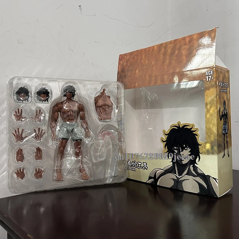 18cm Kengan Ashura Tokita Ohma Kure Raian PVC Movable Action Figure Toy