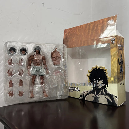 18cm Kengan Ashura Tokita Ohma Kure Raian PVC Movable Action Figure Toy