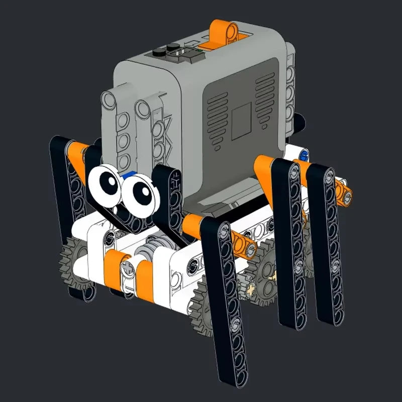 Walking Robot Building Block Hexapod DIY STEM Educational Toy 66844