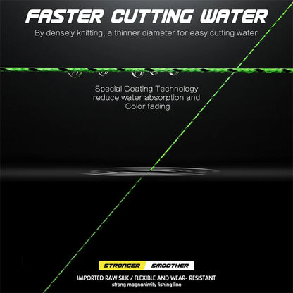 1000m Fishing Wire Braided PE Multifilament Sea Carp Line