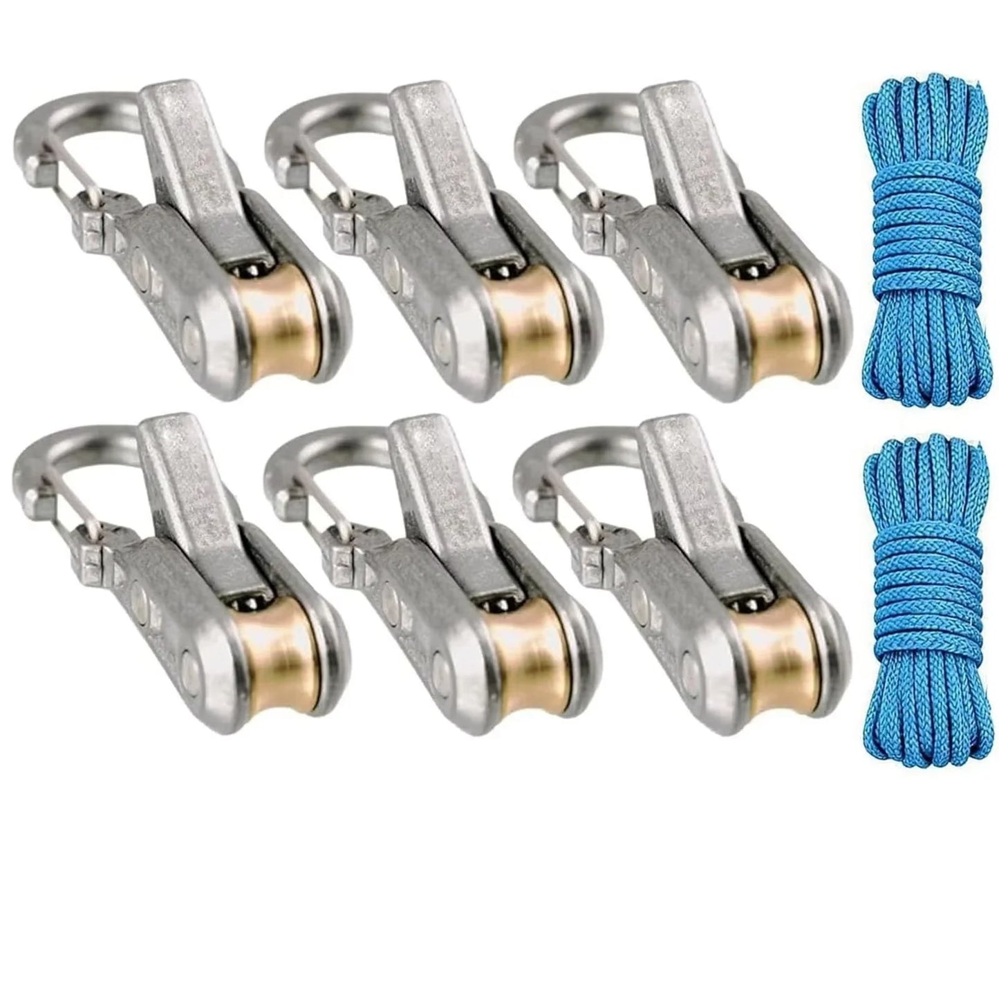 Buckle Retractable Rope Tensioner Heavy-Duty Camping Accessories Pack