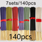 140 Incense Sticks Set with 20 Sticks Each - Rose, Lavender, Sandalwood