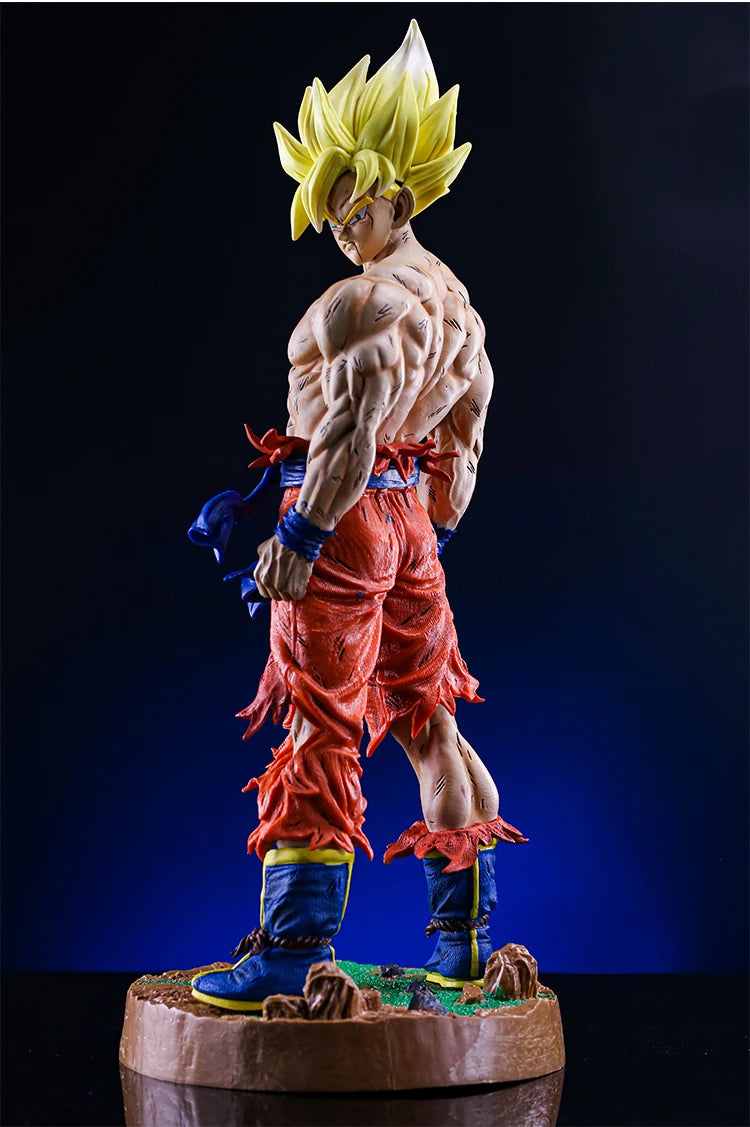 43cm Dragon Ball Z Son Goku Figure GK Super Saiyan Son Goku Action Figure PVC Vegeta Collection Statue Model Figurine Toys-EXPROTAS