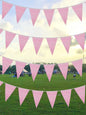 33ft Pennant Banner Flag 20Pcs Triangle Bunting Party Decoration Blue