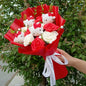 Pooh Bear Bouquet Plush Doll for Wedding Graduation Birthday Christmas