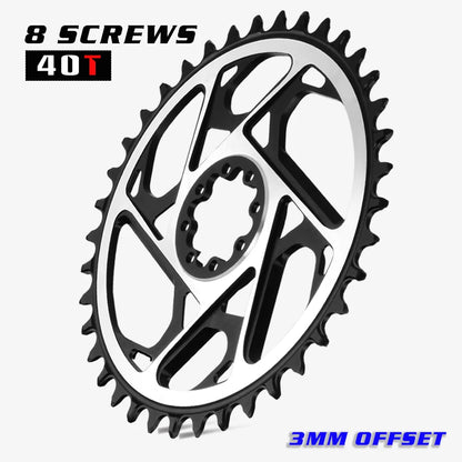 Narrow Wide Chainring 3mm Offset 8 Bolt MTB Sprocket for SRAM 36T 38T