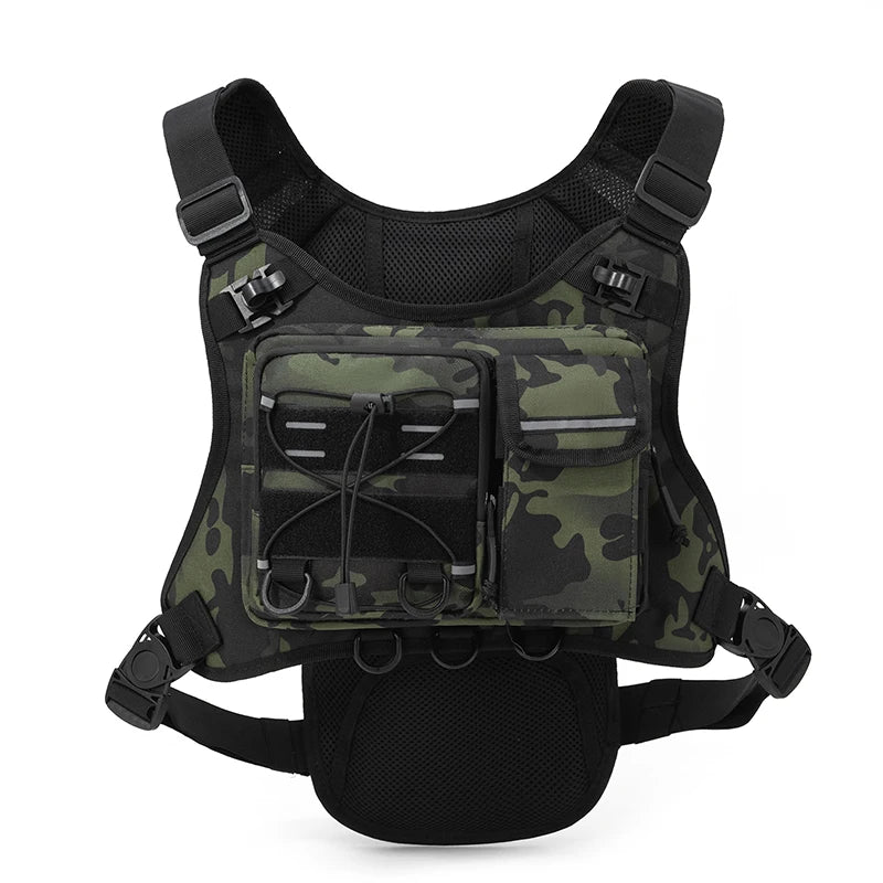 Running Vest Chest Hydration Pack Outdoor Sports Backpack For Hiking Race Marathon Bag Men Women Sport Tactical Camping Backpack