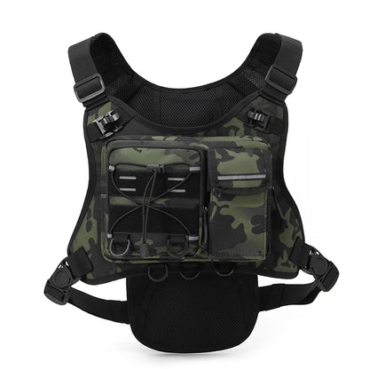 Running Vest Chest Hydration Pack Outdoor Sports Backpack For Hiking Race Marathon Bag Men Women Sport Tactical Camping Backpack