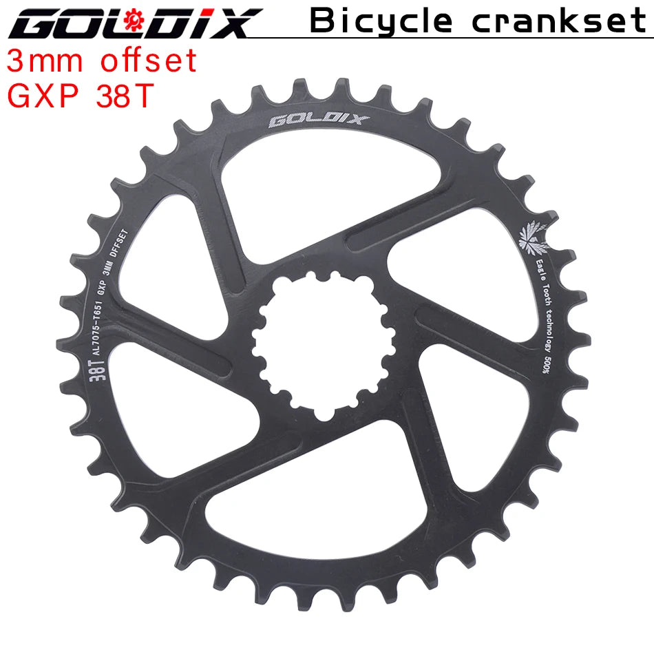 MTB Chainring 30T 32T 34T 36T 38T Direct Mount SRAM 0mm 3mm 6mm Offset