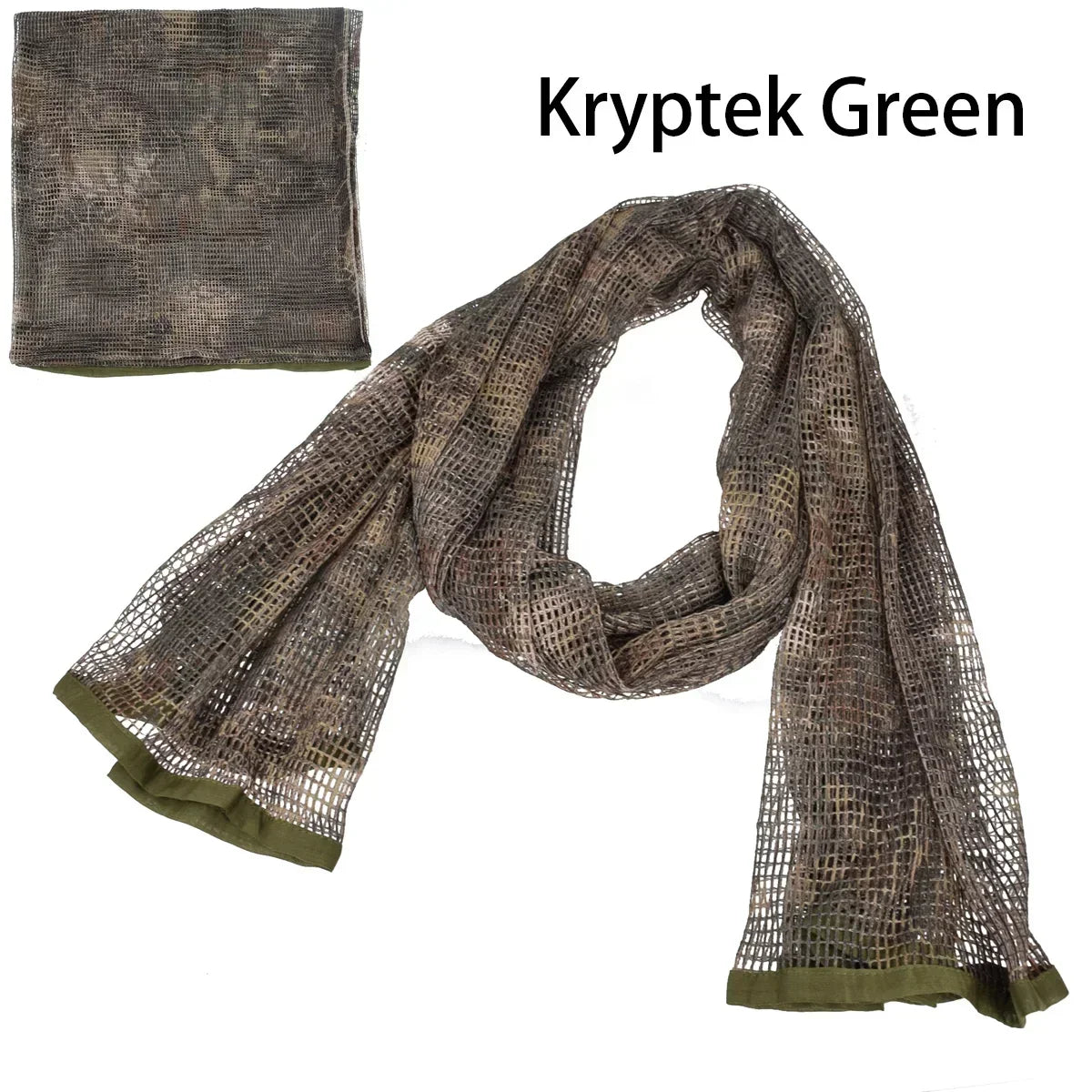 Veil Camo Mesh Scarf for Outdoor Camping Hiking Hunting Activities
