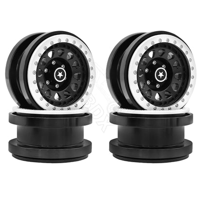 1/6 RC Crawler CNC Aluminum 2.9" Beadlock Wheel for Axial SCX6 - EXPROTAS
