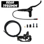 E-Bike Hydraulic Disc Brake BUCKLOS 4-Piston Power Cut-Off 1150/1950mm