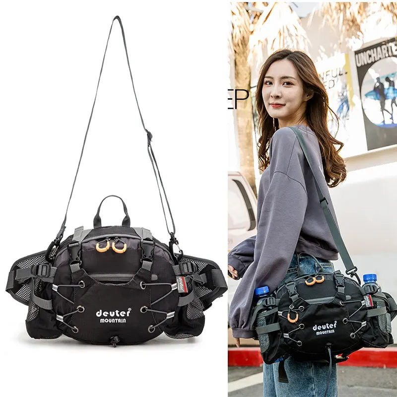 Camping Waist Chest Bag Outdoor Nylon Shoulder Bag Crossbody Travel Cycling Bicycle Riding Running Handbags Climbing Men's Bags-EXPROTAS