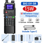 Baofeng UV 5RH 10W Walkie Talkie Long Range Air Band Ham Radio