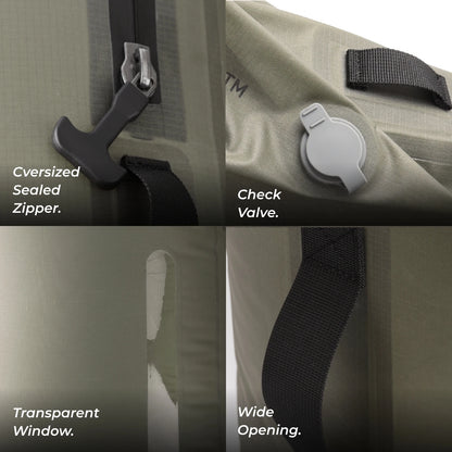 Vacuum Storage Bag 18-55L Reusable Compression Luggage Travel Bags