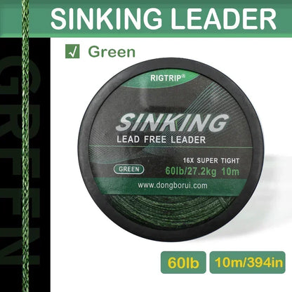 10m Carp Lead-Free Braided Leader Material for Rig Making - EXPROTAS
