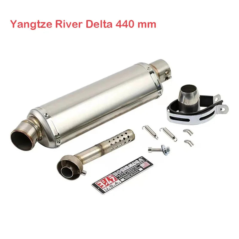 38-51MM Universal yoshimura Motorcycle Exhaust Muffler Pipe Escape For BMW Yamaha Kawasaki-EXPROTAS