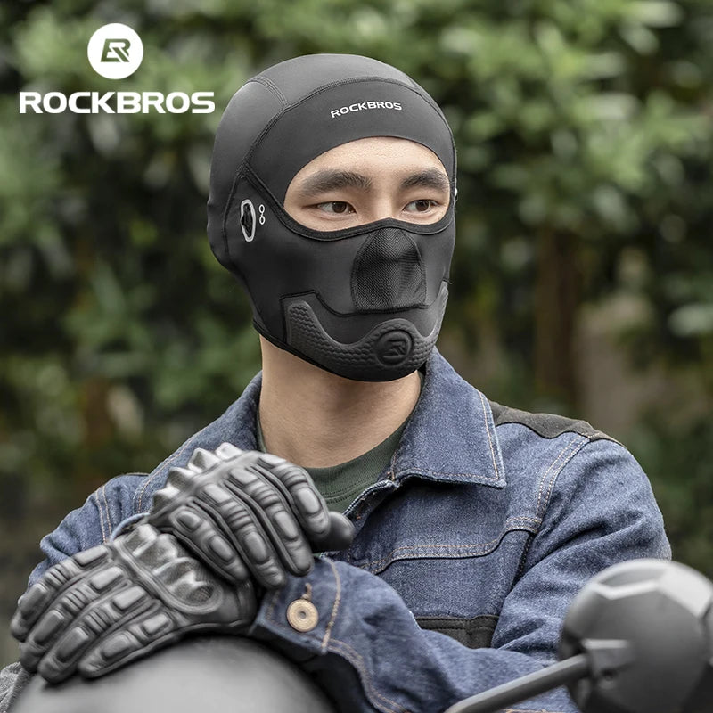 UV Protection Cycling Balaclava Face Mask Ice Silk Helmet Liner Rockbros