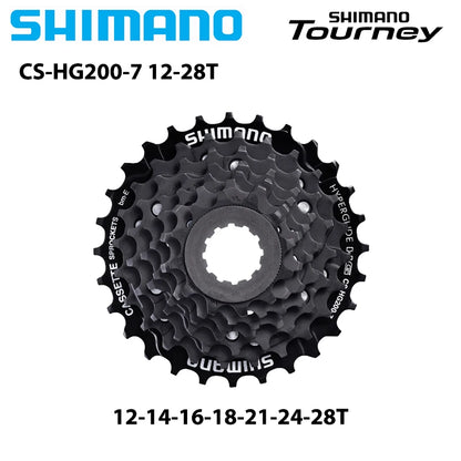 Shimano CS-HG200-9 9-Speed HG Cassette 12-28T to 12-36T - EXPROTAS