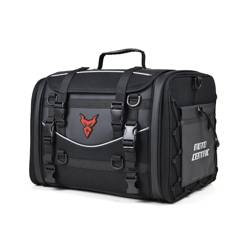 Motocentric Waterproof Motorcycle Helmet Bag Multifunction Motorcycle Rear Seat Bag High Capacity Motorcycle Bag Rider Backpack-EXPROTAS